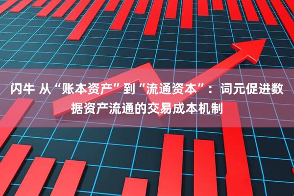 闪牛 从“账本资产”到“流通资本”：词元促进数据资产流通的交易成本机制